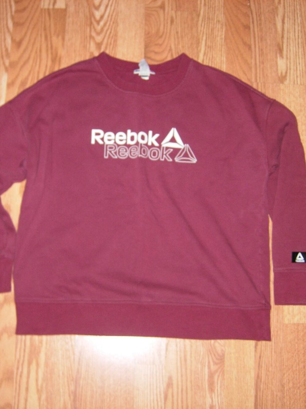 Reebok Maroon Sweatshirt L